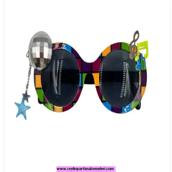 Disco Lüks Gözlük